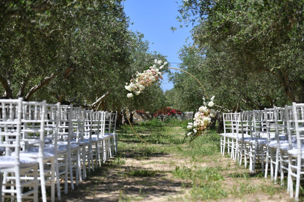 Lili & Gabriel's wedding ground | Esthesis Events