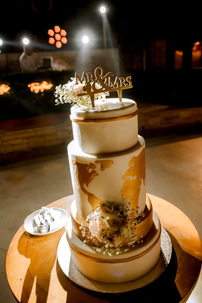 Marie and Theodore's wedding cake | Esthesis Events