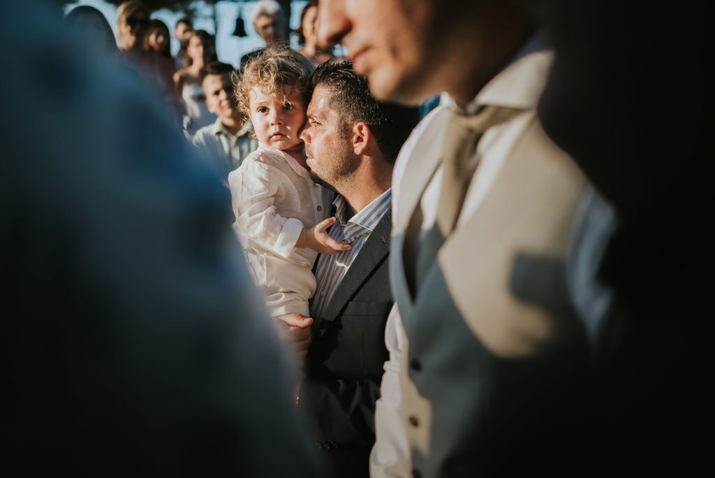Yannis’ baptism begins in the monastery’s courtyard in Rethymno | Esthesis Events Yannis’ baptism begins in the monastery’s courtyard in Rethymno | Esthesis Events