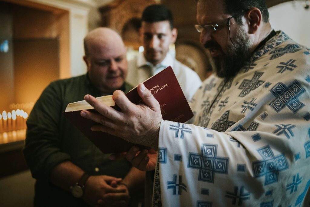 Yannis’ baptism at Agia Irini monastery in Rethymno | Esthesis Events Yannis’ baptism at Agia Irini monastery in Rethymno | Esthesis Events