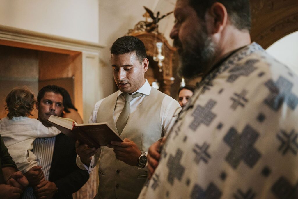 Yannis’ baptism at Agia Irini monastery in Rethymno | Esthesis Events Yannis’ baptism at Agia Irini monastery in Rethymno | Esthesis Events