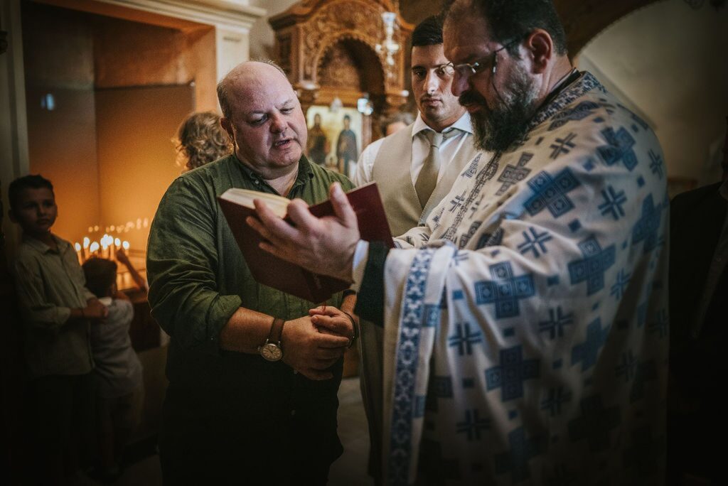 Yannis’ baptism at Agia Irini monastery in Rethymno | Esthesis Events Yannis’ baptism at Agia Irini monastery in Rethymno | Esthesis Events