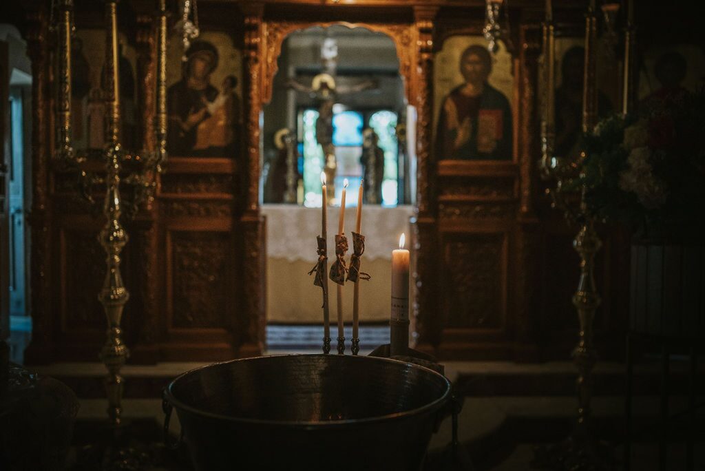 Yannis’ baptism at Agia Irini monastery in Rethymno | Esthesis Events Yannis’ baptism at Agia Irini monastery in Rethymno | Esthesis Events