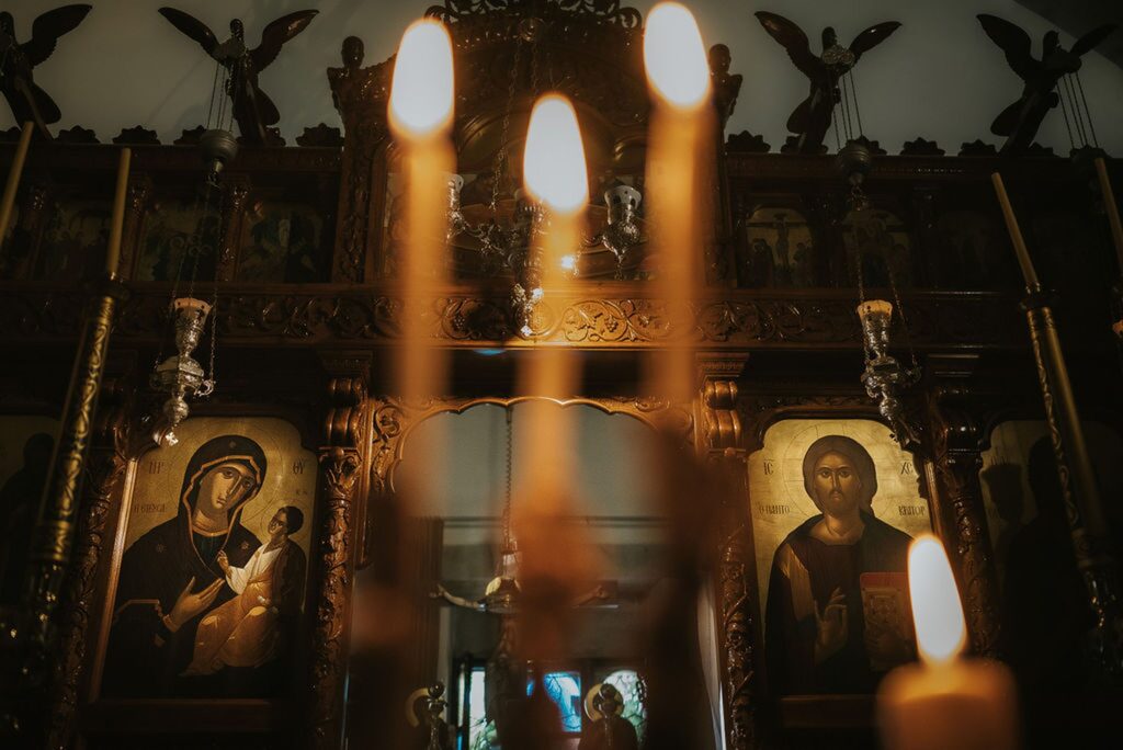 Yannis’ baptism at Agia Irini monastery in Rethymno | Esthesis Events Yannis’ baptism at Agia Irini monastery in Rethymno | Esthesis Events