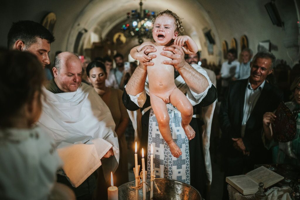 Yannis’ baptism at Agia Irini monastery in Rethymno | Esthesis Events Yannis’ baptism at Agia Irini monastery in Rethymno | Esthesis Events
