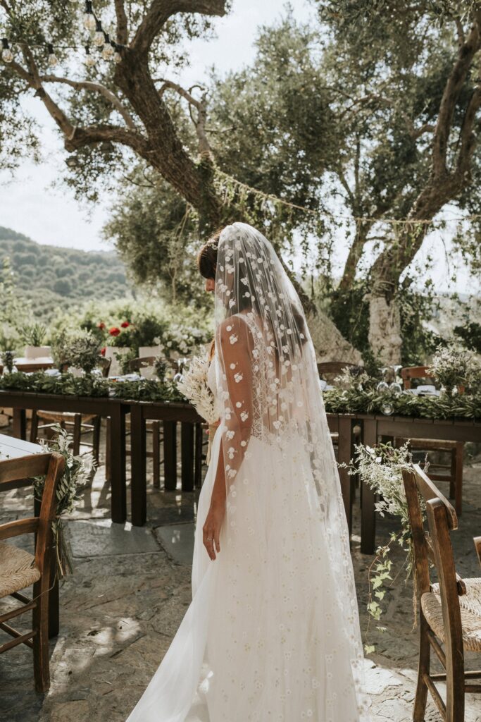 Jodie posing by the olive trees at Agreco Farm. | Esthesis Events Jodie posing by the olive trees at Agreco Farm. | Esthesis Events